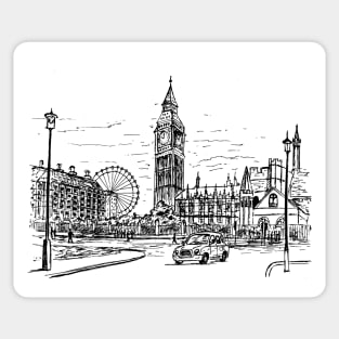 London Big Ben Sticker